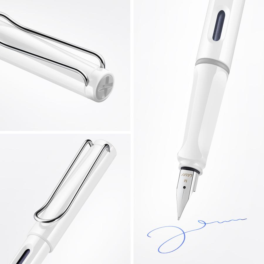 LAMY ラミー SAFARI サファリ 万年筆 L19白 F（細字） : GOOD ZERO