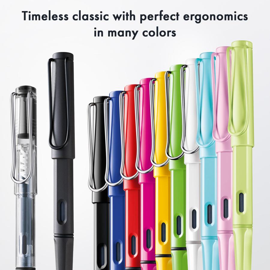 LAMY ラミー SAFARI サファリ 万年筆 L19白 F（細字） : GOOD ZERO