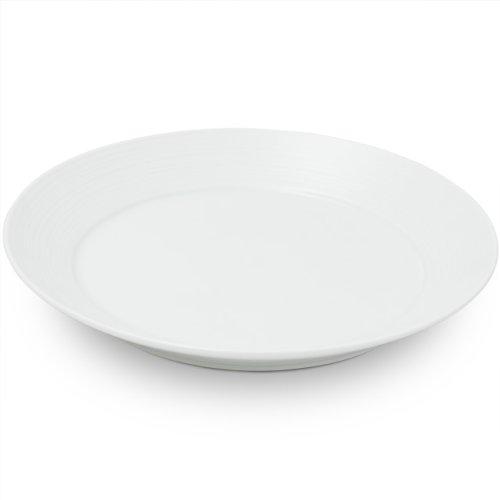 白山陶器 プレート(大) 白 (約)φ25cm ミストホワイト MIST WHITE