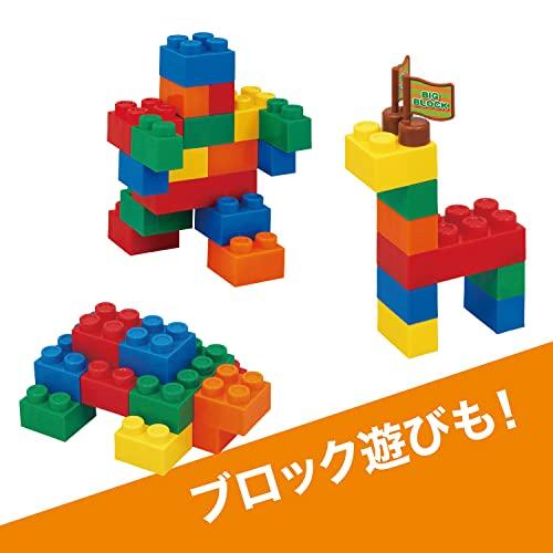 ローヤル コロコロできるおおきなブロックS ( ブロック遊び / コロコロ遊び ) 知育玩具 大きなパーツ ボールコースター おもちゃ ブロック 組み｜goodzero｜03