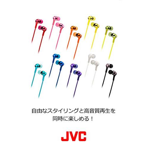 JVCケンウッド JVC HAーFX26ーR イヤホン 有線 カナル型 レッド｜goodzero｜02