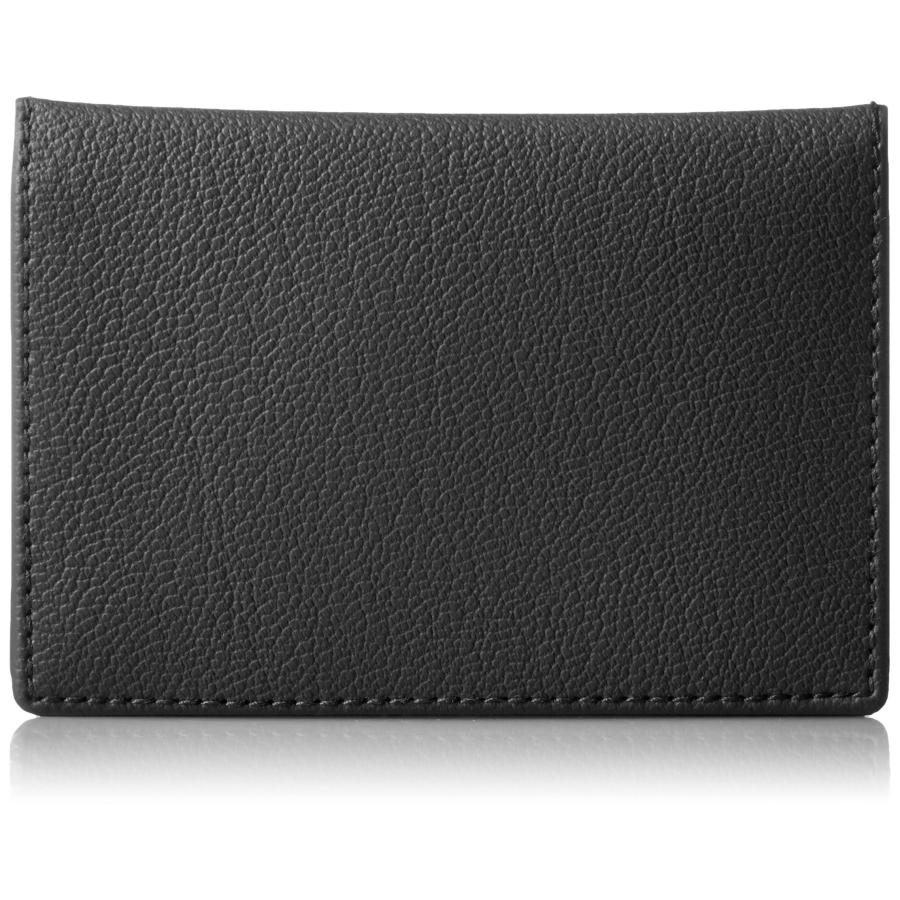 黒いレザー名刺入れ スリムデザイン 名刺入れ [Alkes] ブラック｜田村製作所 大阪府 守口市 革 本革 レザー