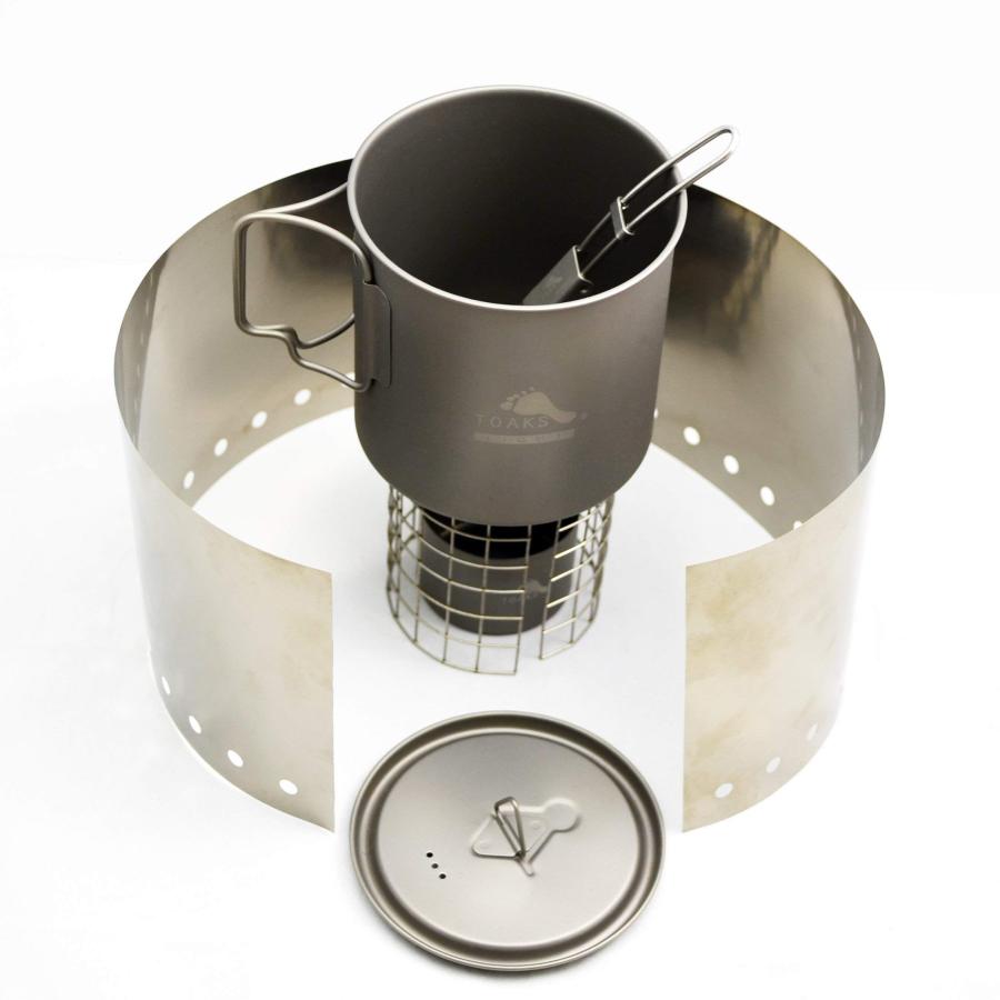 トークス(Toaks) Titanium Siphon Alcohol Stove by TOAKS : GOOD ZERO