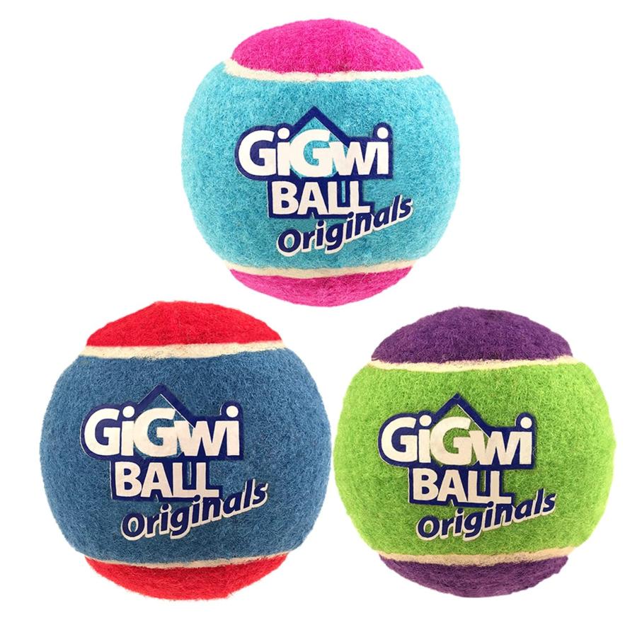 ギグウィ (GiGwi) 犬用おもちゃ テニスボール 3P 普通 |  | 01