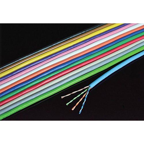 日本製線 Cat5e LANケーブル（300m巻き） NSEDT 0.5mm-4P 白