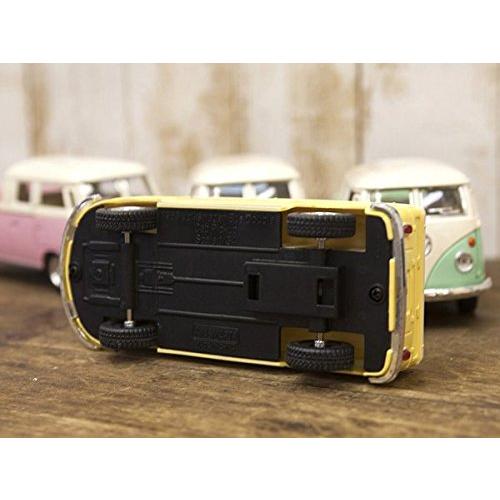 63年式クラッシックバス ワーゲンバスのミニカー/グリーン