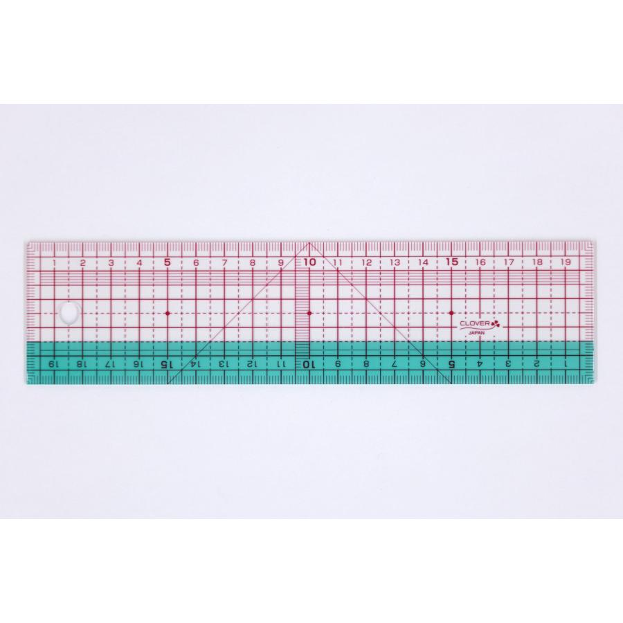 クロバー(Clover) ソーイング用品 方眼定規 20cm 25-054 |  | 01