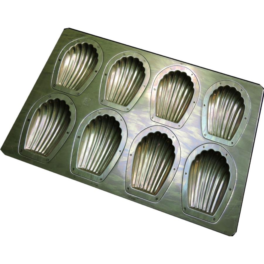 千代田金属 コンセプトサイズ(1/4) マドレーヌ型天板 8取 通常シリコン