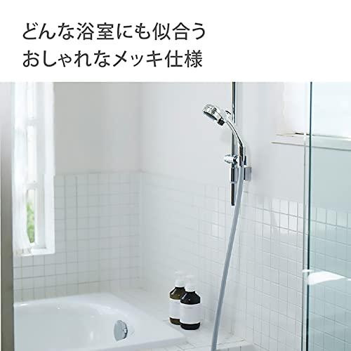 タカギ(takagi) シャワーヘッド シャワー キモチイイシャワピタメッキ 節水 低水圧 工具不要 JSB100AZ｜goodzero｜02