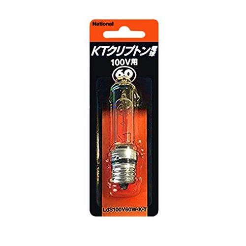 National KTクリプトン電球 100V用60W LDS100V60W・K・T : GOOD ZERO