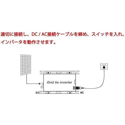 Y&H MPPT 600Wソーラーグリッドタイインバーター正弦波DC15-28