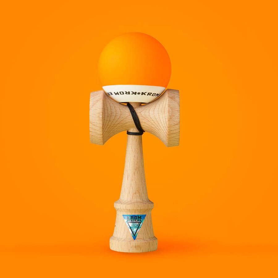 KROM Kendama けん玉 POP クロム ポップ 16センチ オレンジ : GOOD