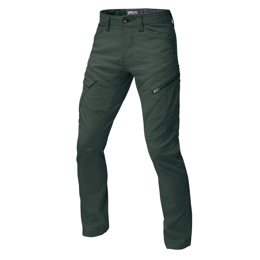 XEBEC ジーベック 現場服 カーゴパンツ 春夏用 2296 62 アーミー