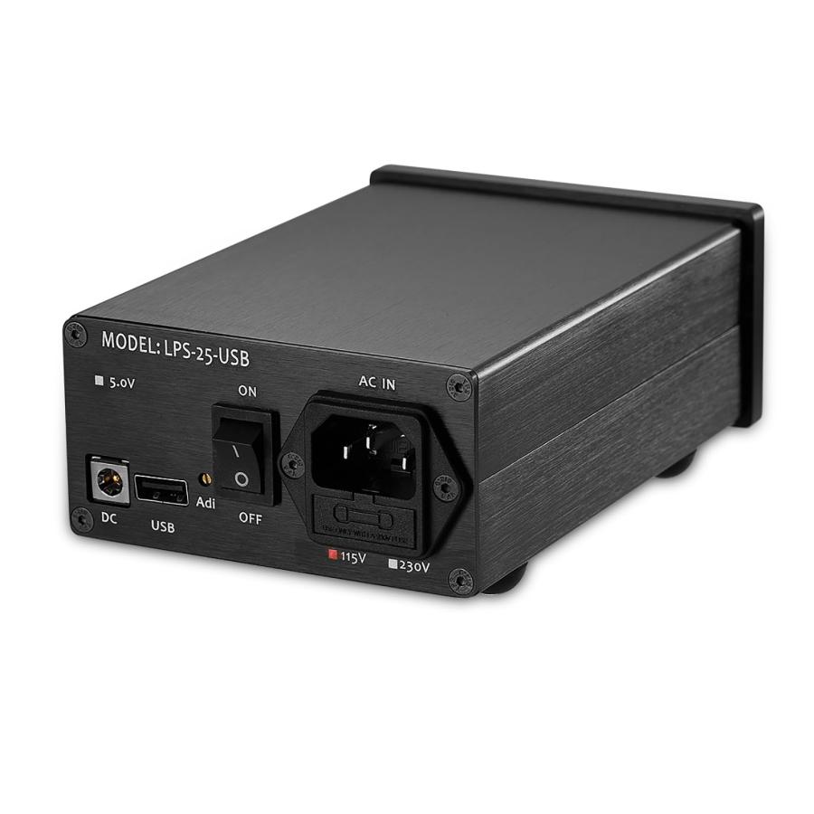 オーディオDACデジタルインタフェース用 25W DC5V / 3.5A USB低ノイズ