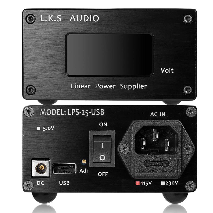 オーディオDACデジタルインタフェース用 25W DC5V / 3.5A USB低ノイズ
