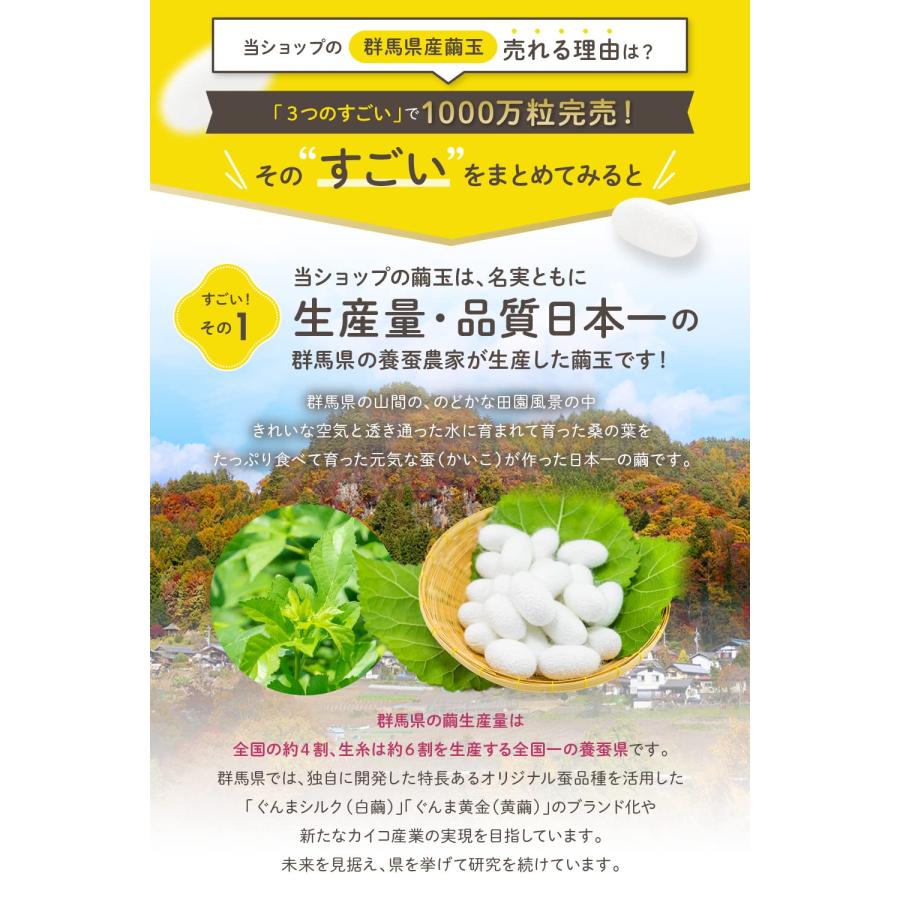 繭玉 20g程度（20個前後）天然 国産 富岡製糸場 まゆ まゆ玉 良縁