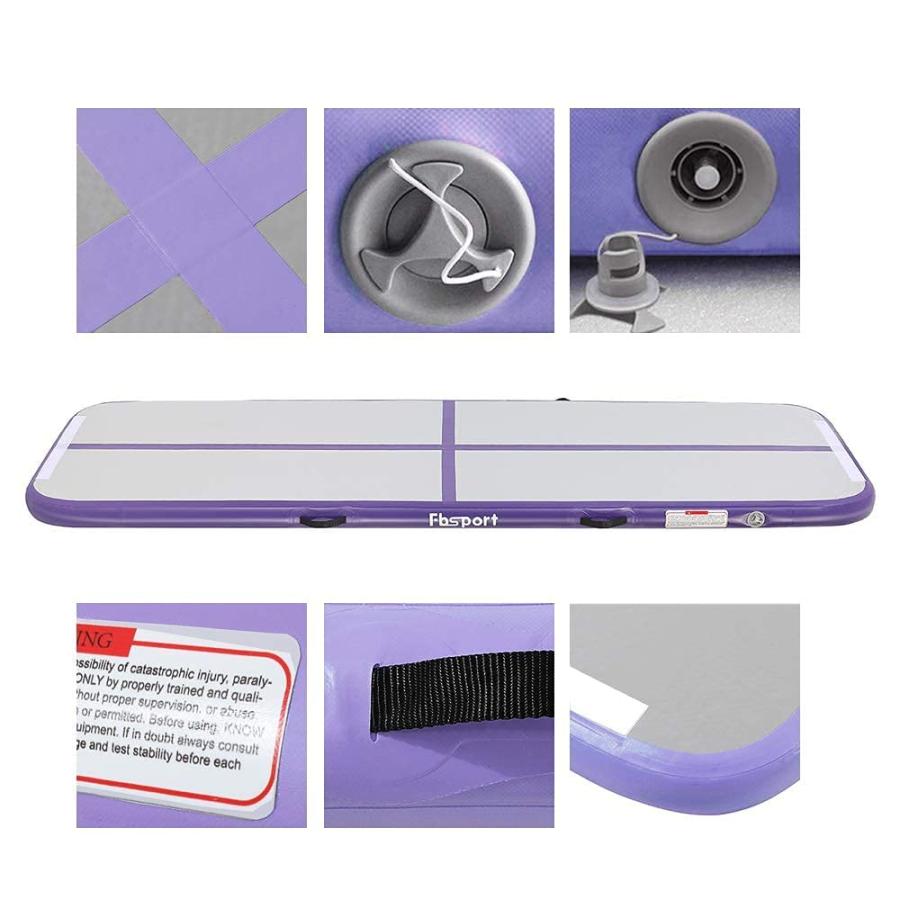 Fbsport 2/3/4/5/6M エアトラック 体操 マット エアーマット 折り畳み可能 インフレータブル 電動エアーポンプ付き 自宅用 トレーニ |  | 02