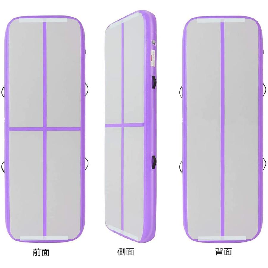 Fbsport 2/3/4/5/6M エアトラック 体操 マット エアーマット 折り畳み可能 インフレータブル 電動エアーポンプ付き 自宅用 トレーニ |  | 05