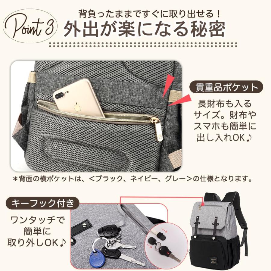 honey&blue] マザーズバッグ リュック マザーズリュック ママバッグ
