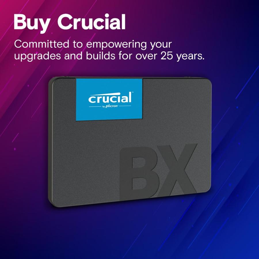 Crucial BX500 480GB 2.5インチSSD 新品 Crucial ( クルーシャル ) 480GB 内蔵SSD BX500SSD1 シリーズ 2.5