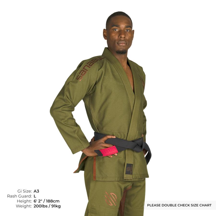 Sanabul Essentials V.2 超軽量 防縮加工 BJJ柔術着 (スペシャルサイズ