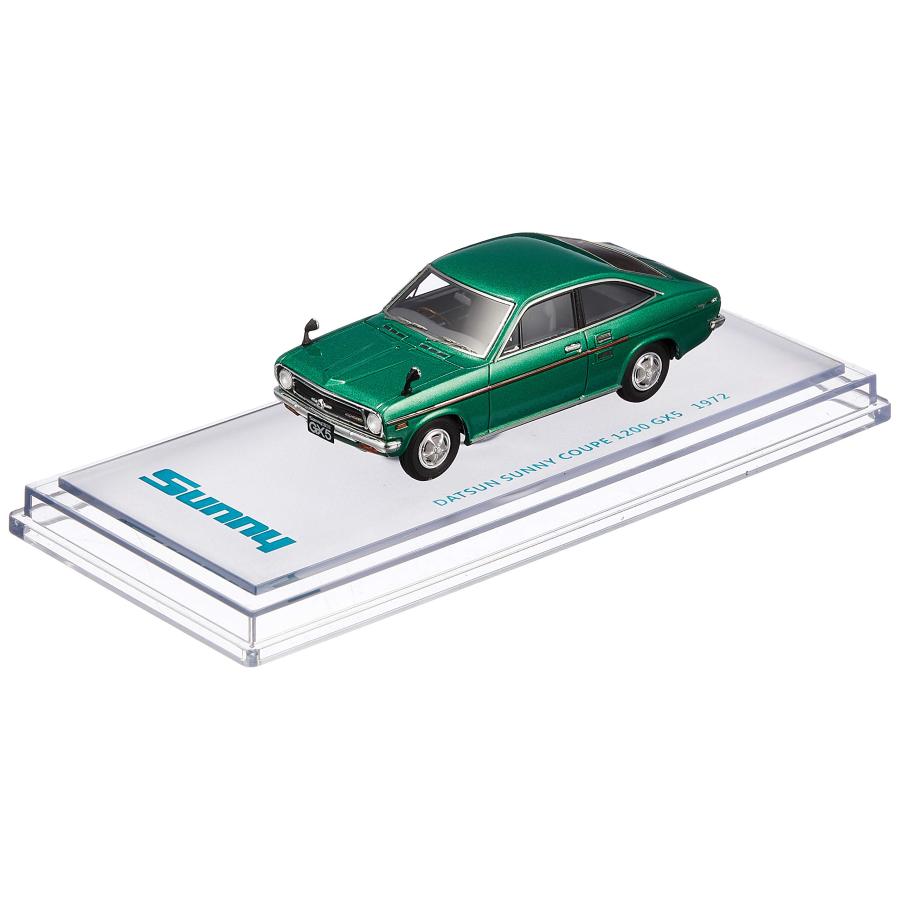 ENIF 1/43 ニッサン サニー 1200 GX5 クーペ 1972年型 グリーン 