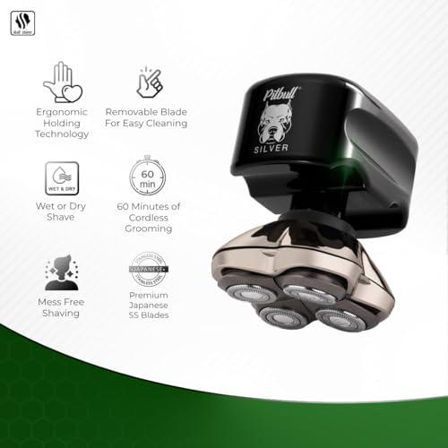 Skull Shaver (スカルシェーバー) ピットブル メンズシェーバー（銀