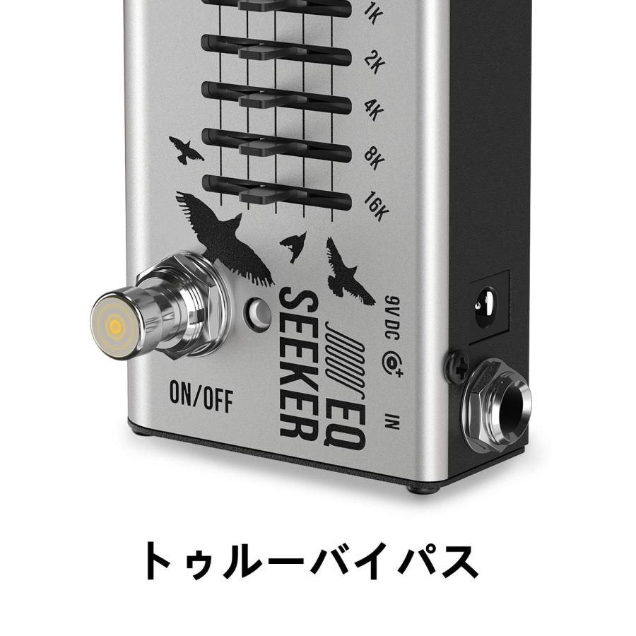 Donner イコライザー EQシーカー 10バンド EQ Equalizer エフェクター