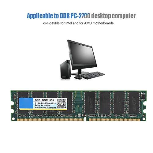 1G DDR メモリ 333MHZ 2.5V 184Pinデスクトップ完全互換メモリRAM Intel対応 AMD対応 DDR PC-2700デスクト｜goodzero｜03