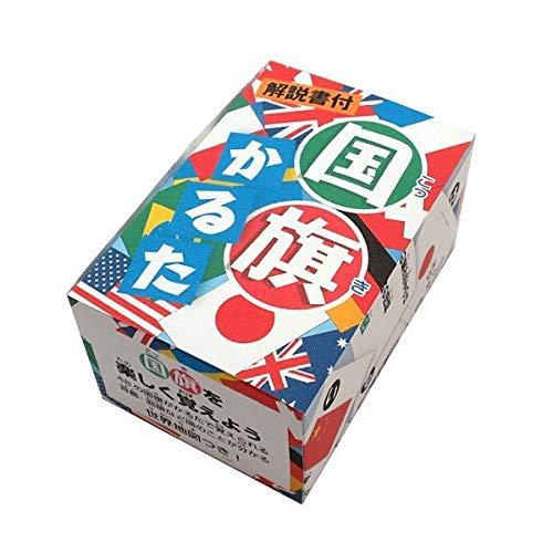 株）日本パール加工 国旗かるた 絵札・読み札各48枚 白札4枚入 解説