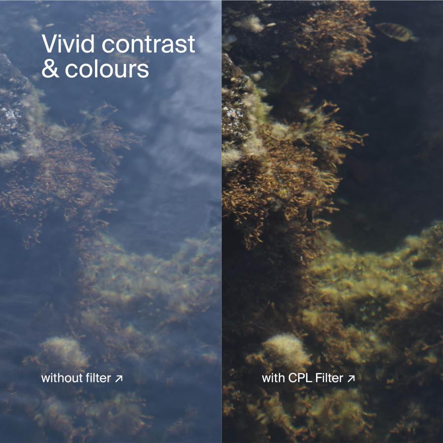 Urth 72mm UV + 偏光(CPL) レンズフィルターキット(プラス+) : GOOD