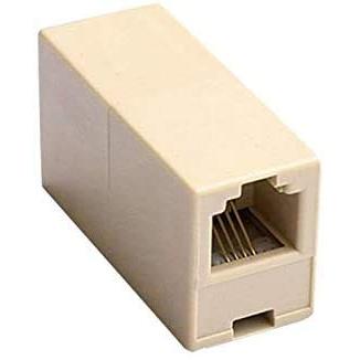 RJ11電話ケーブル 電話線 延長 中継器 中継コネクターモジュラー