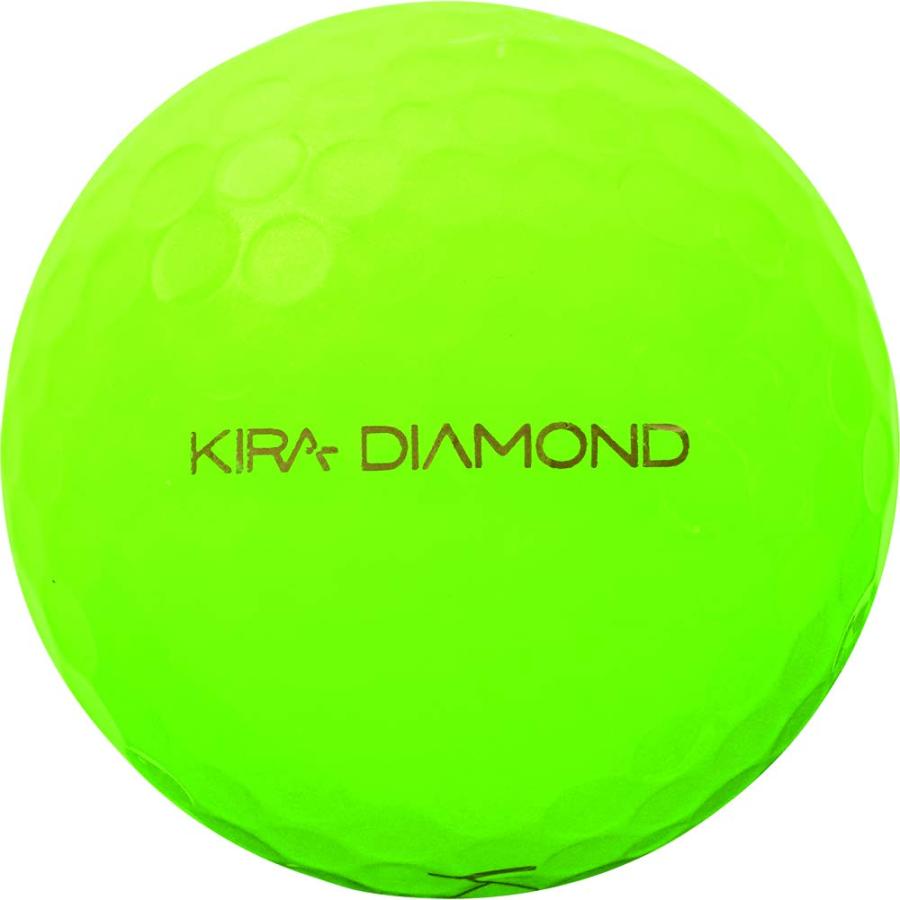 キャスコ(Kasco) ボール キラダイヤモンド グリーン ダース KIRA