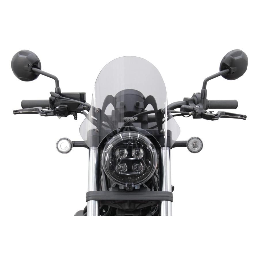 MRA(エムアールエー) スクリーン スポーツショート スモーク Rebel250