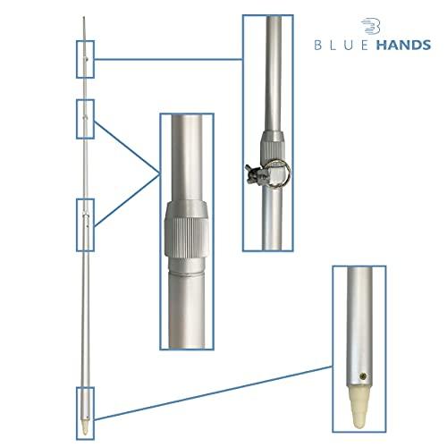 旗用 伸縮式 アルミポール 5m] 伸縮 旗 国旗 社旗 応援旗 祝日 祭日 幕