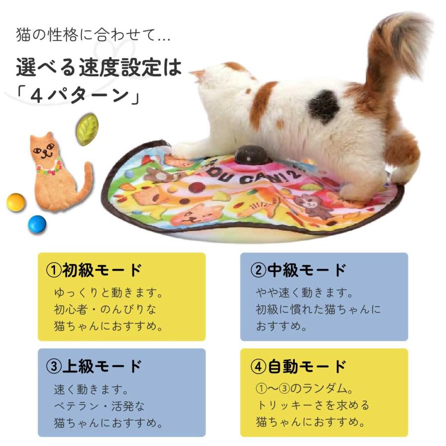 猫壱（necoichi） キャッチ・ミー・イフ・ユー・キャン2 猫用電動おもちゃ (猫と音符)｜goodzero｜05