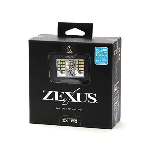 冨士灯器 ZEXUS(ゼクサス) LEDライト ZX-190 [最大560ルーメン(ZR-01使用時) メインLED点灯時間:最大20時間 白/電球色｜goodzero｜02