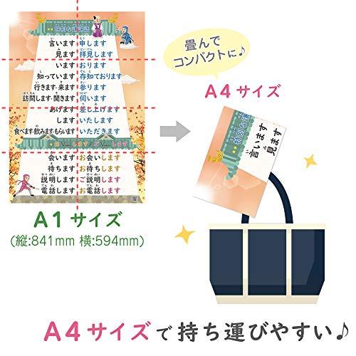 日本語教師・学習者のための謙譲語表（Ａ１サイズ漢字版）『みんなの日本語』準拠｜goodzero｜05