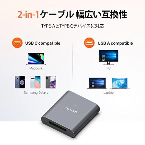 Alxum CFexpress Type B カードリーダー USB 3.2 Type C to CFexpress B メモリカードアダプタ 10G｜goodzero｜05