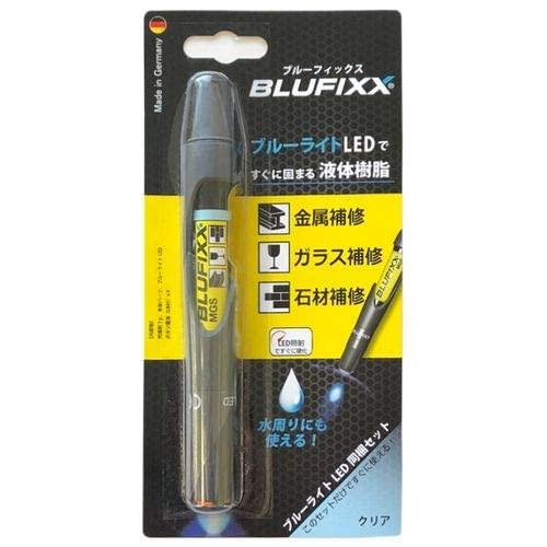 ハウスボックス BLUFIXX スマートリペア UV補修材 金属・ガラス・石材用 クリア 7g 硬い素材の補修に : GOOD ZERO ...