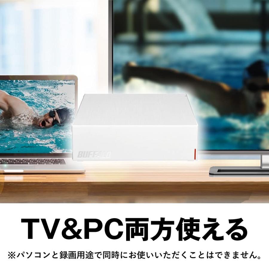 バッファロー USB3.2(Gen.1)対応外付けHDD 2TB ホワイト HD-LE2U3-WB