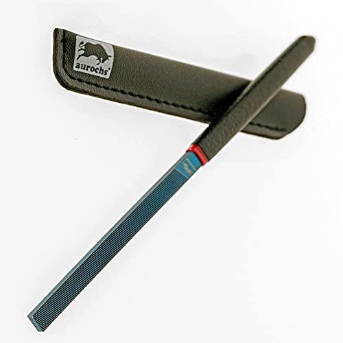 aurochs 極削り鉄 ヤスリ 平形 単目 金属 精密 細/中目（＃300~400