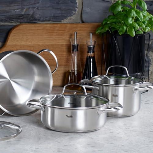 フィスラー (Fissler) 両手鍋 サンフランシスコ (液ダレしないフチ設計