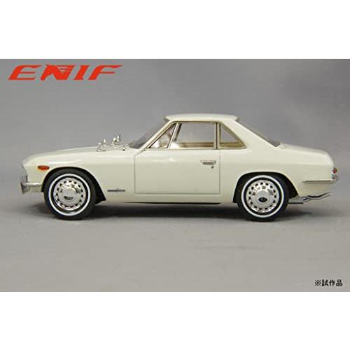 店長特典付 ENIF 1/43 ニッサン シルビア 1965年型 ホワイト 完成品 ENIF0067