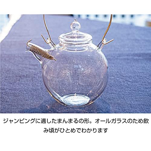 硝子工房Craft-U（クラフト・ユー）まんまるポット 0.5L【日本製