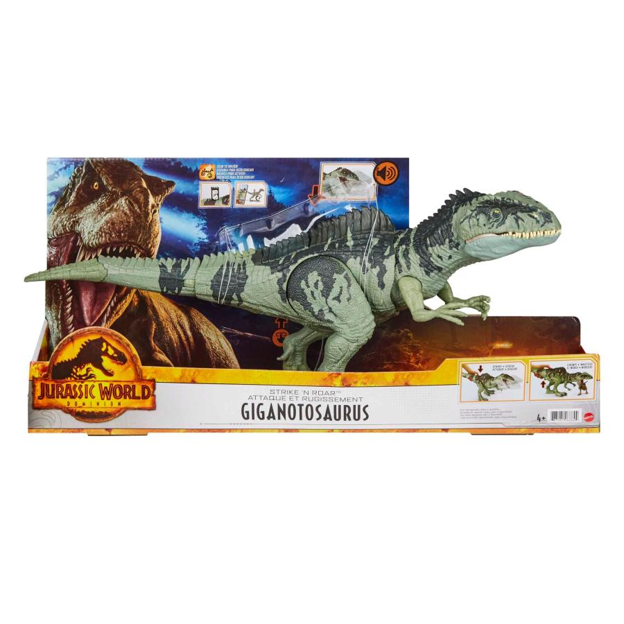 マテル ジュラシックワールド スーパーかみつき！ほえるギガノトサウルス マテル(MATTEL) ジュラシック・ワールド スーパーかみつき! ほえる