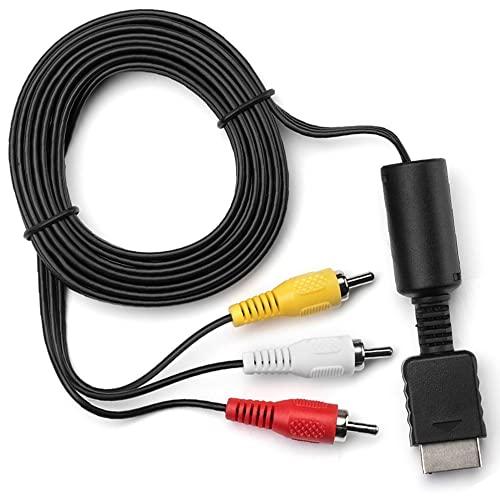 ケーブルコード AVコンポジット ケーブル PS2/PS3対応 RCA変換