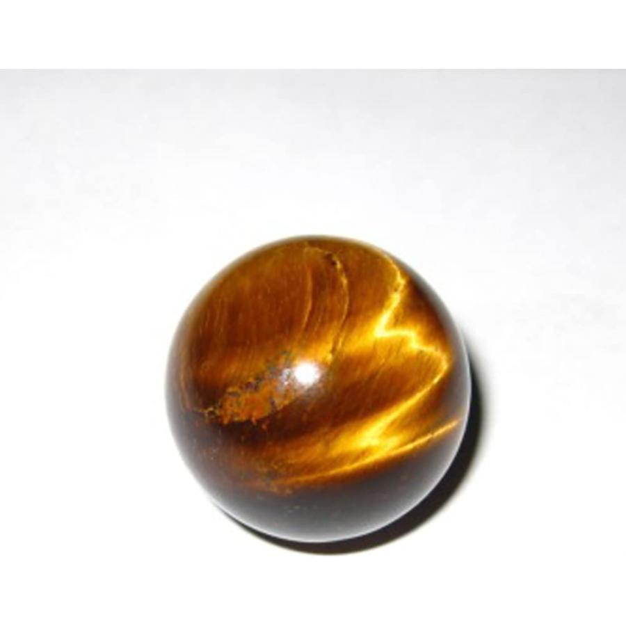 パワーストーン　タイガーアイ　虎眼石　丸玉 SCIENCE 天然石球 虎眼石「タイガー・アイ(虎目石) Tiger-Eye 丸玉 約