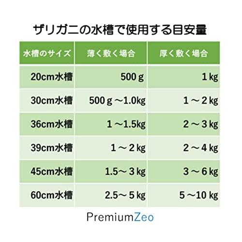 PremiumZeo ザリガニの砂 強力消臭 ザリガニの脱皮 自由研究 (500g)｜goodzero｜06