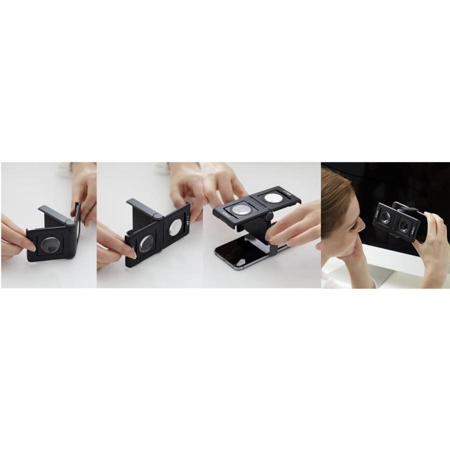 VREZ 携帯/スマホ用/ポケット/VR/ゴーグル/メガネ/3Dメガネ/360/VR3D